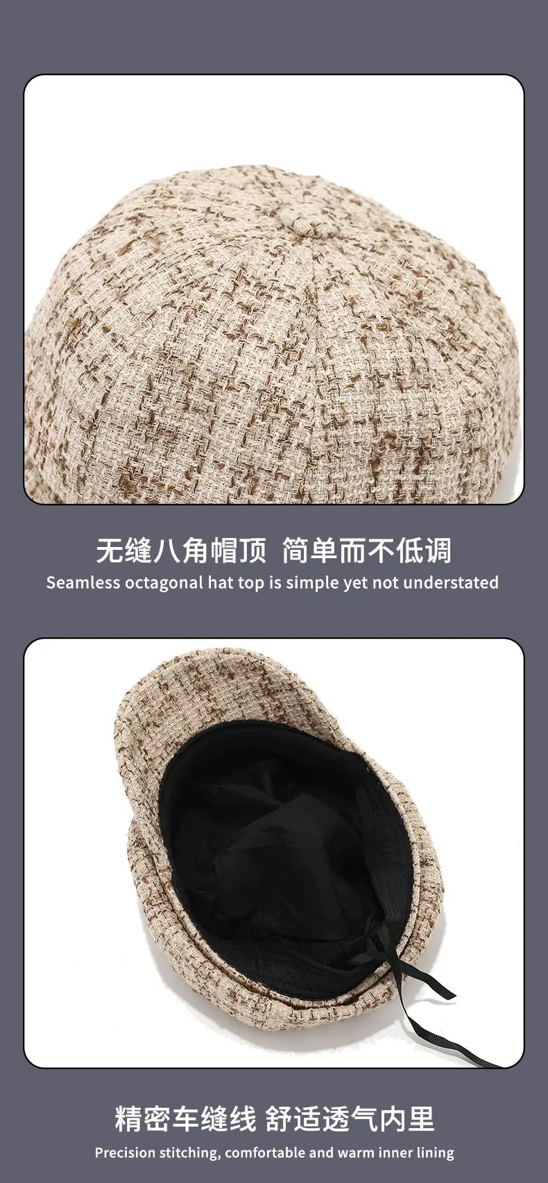 Korean Style Fisherman Plush Hat for Women — feature 13