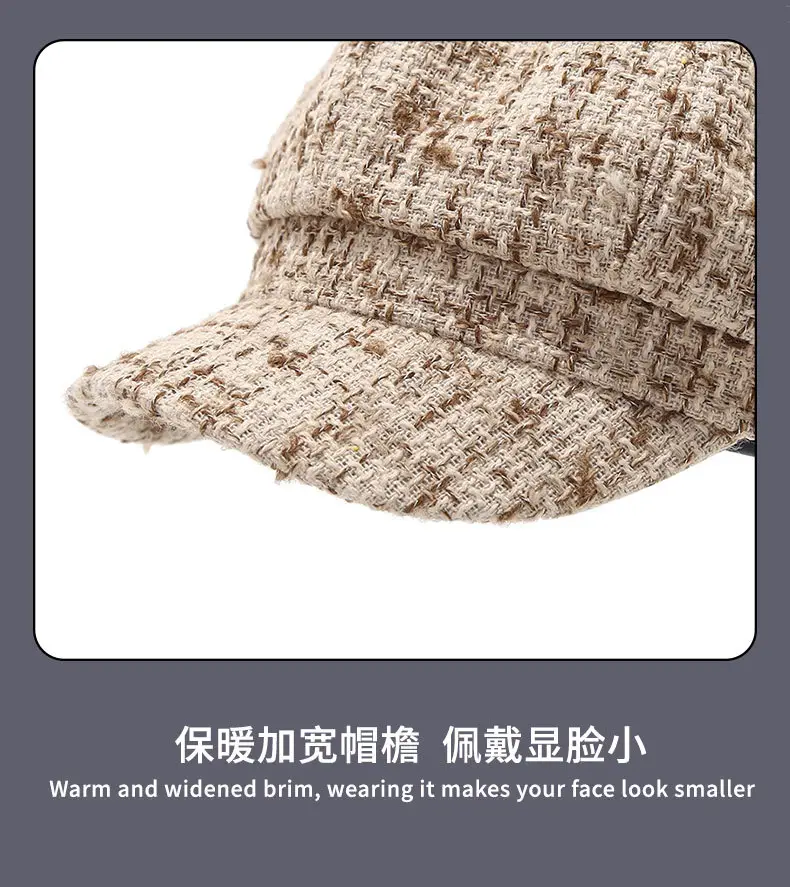 Korean Style Fisherman Plush Hat for Women — feature 14