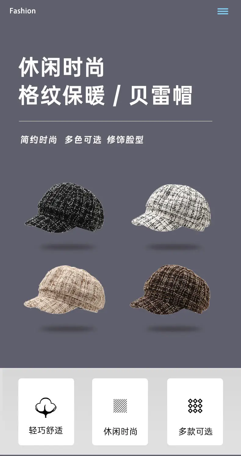 Korean Style Fisherman Plush Hat for Women — feature 2