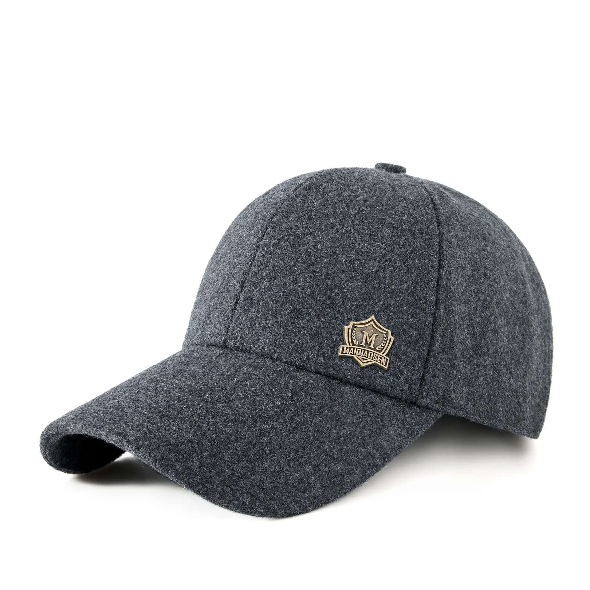 Men Wool Cap Winter Warm Windproof Large Head - Image 2