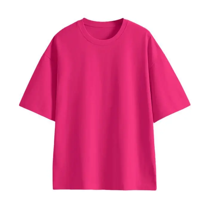 Girls Cotton T-Shirt Cream Round Neck Summer - Image 8