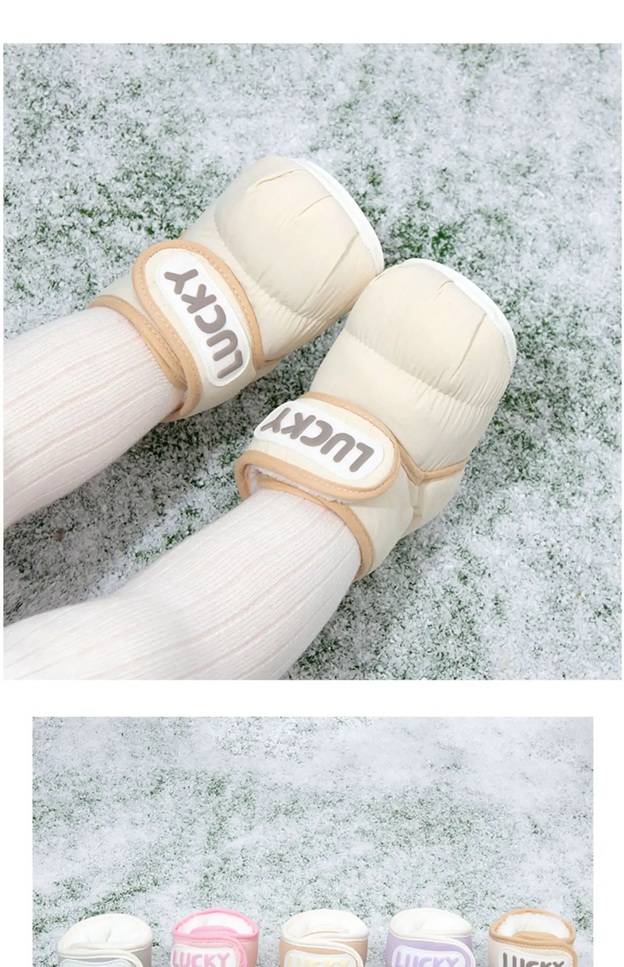 Newborn Baby Pre-Step Shoes Velvet Winter 0-6 — feature 26