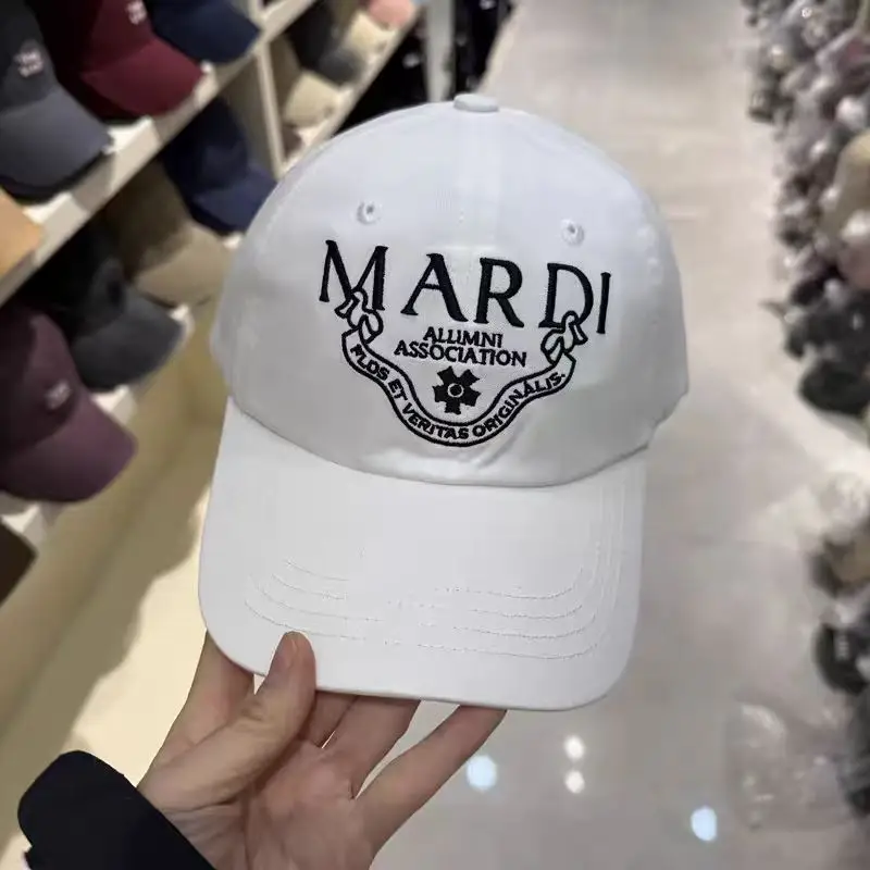 Pink Letter Embroidered Women's Cap