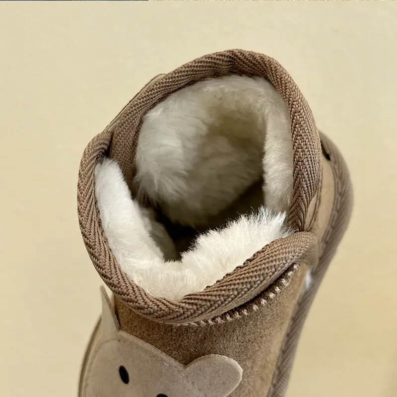 Baby Velvet Snow Boots for Girls Winter Toddler Shoes — feature 11