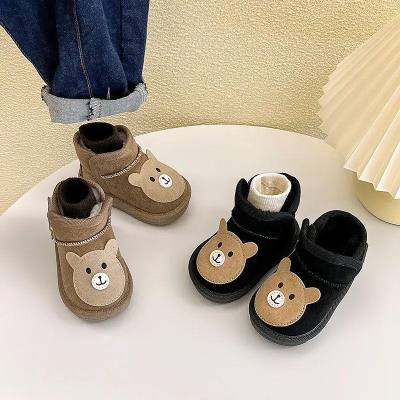 Baby Velvet Snow Boots for Girls Winter Toddler Shoes — feature 2