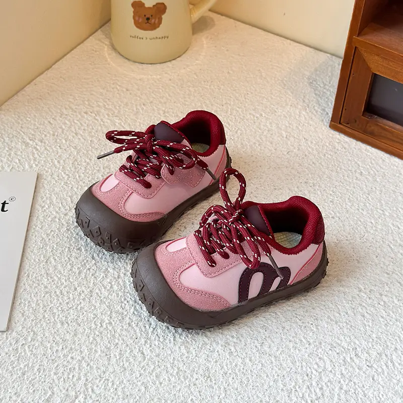 Kids Spring & Fall Sneakers Grey Soft Soled — feature 10