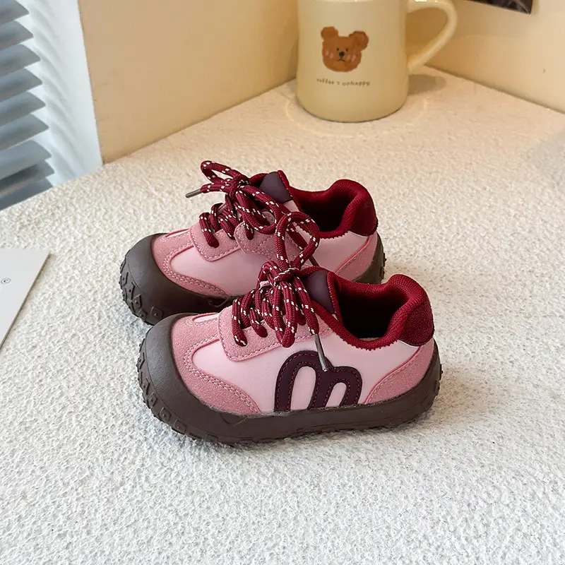 Kids Spring & Fall Sneakers Grey Soft Soled — feature 11