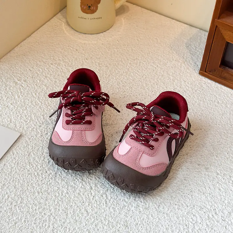 Kids Spring & Fall Sneakers Grey Soft Soled — feature 12