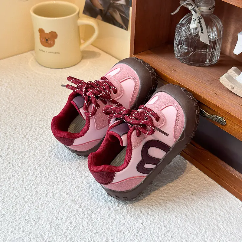 Kids Spring & Fall Sneakers Grey Soft Soled — feature 13
