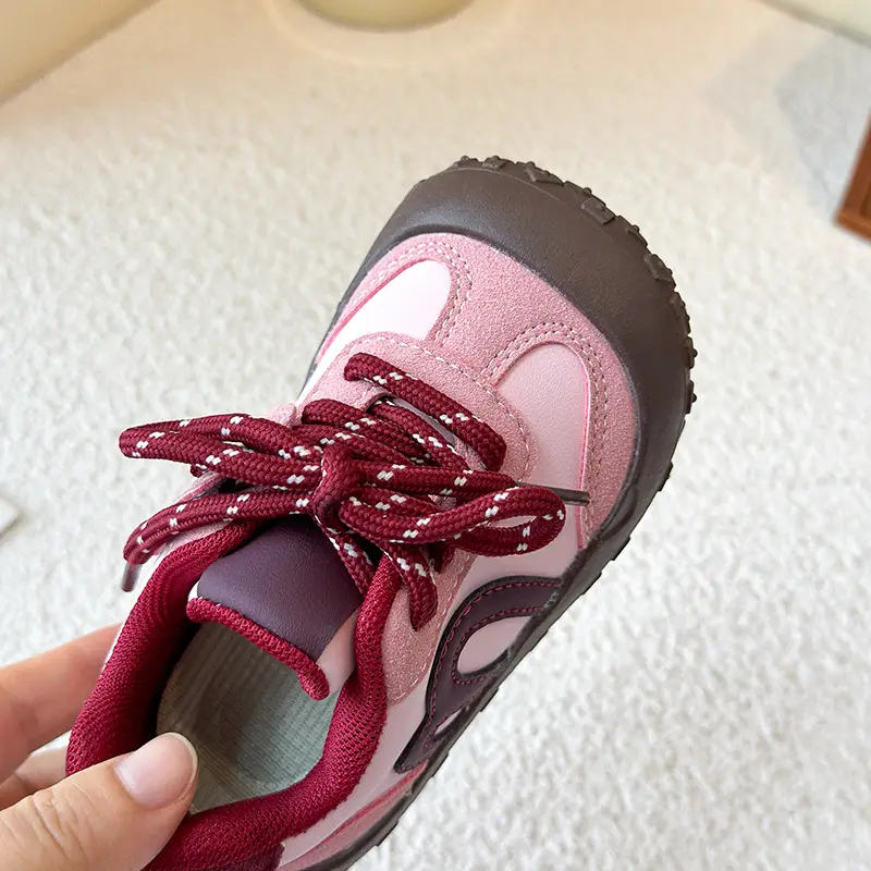 Kids Spring & Fall Sneakers Grey Soft Soled — feature 15