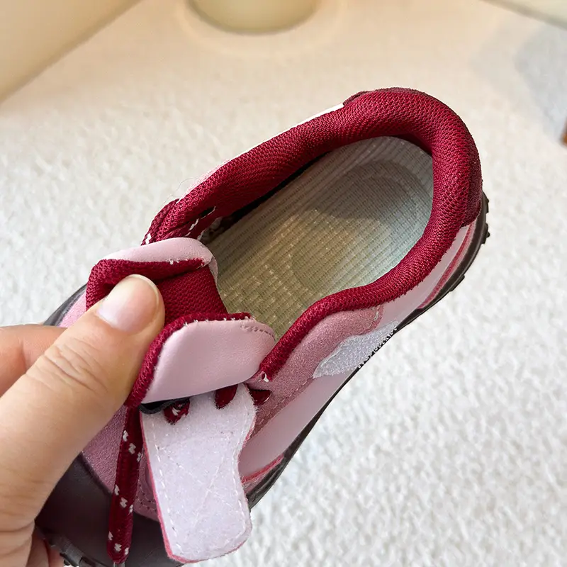 Kids Spring & Fall Sneakers Grey Soft Soled — feature 19