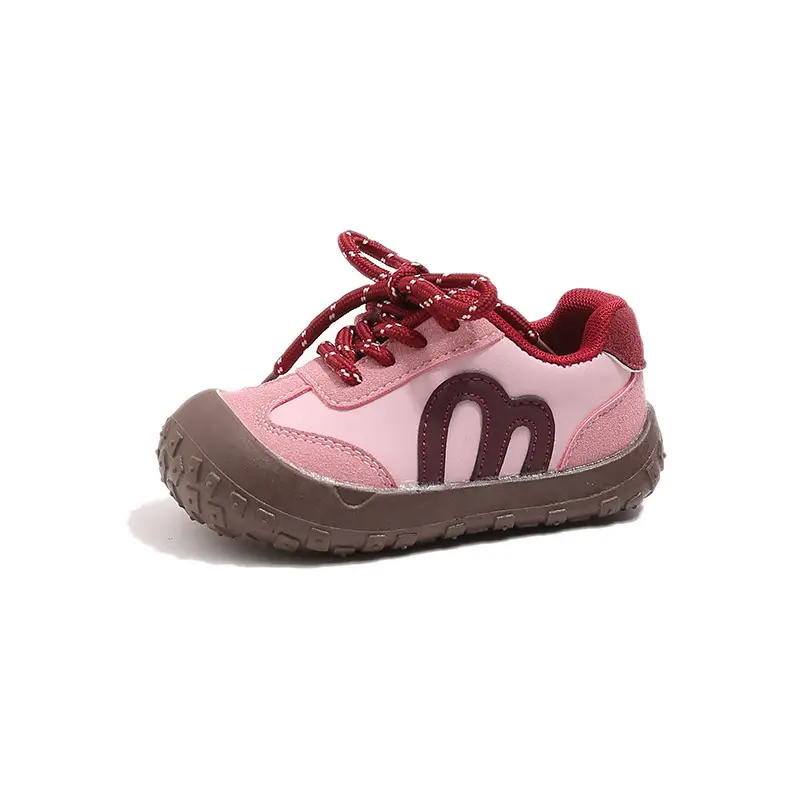 Kids Spring & Fall Sneakers Grey Soft Soled — feature 20
