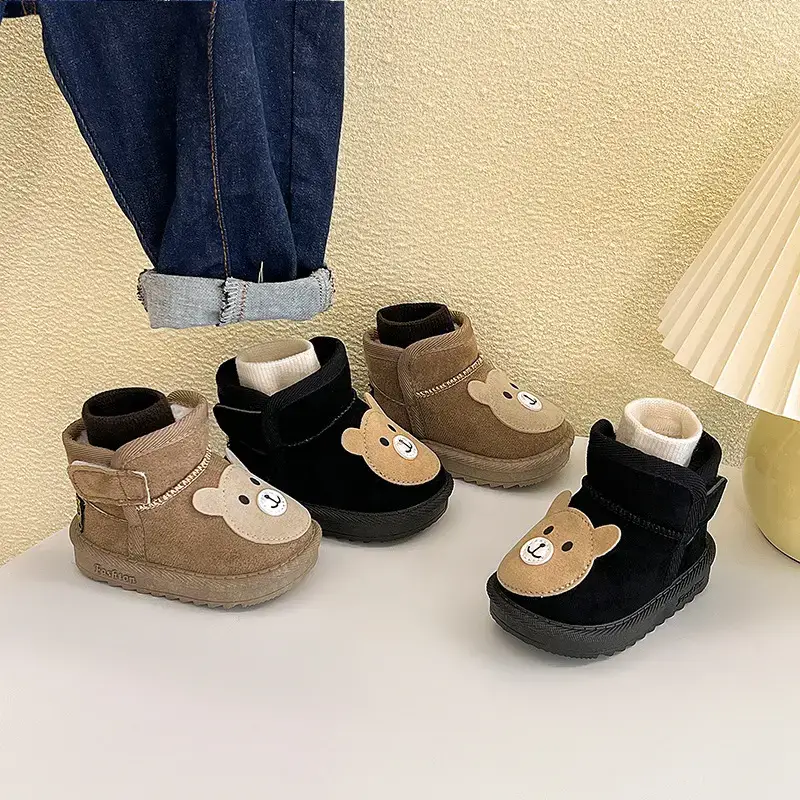 Baby Velvet Snow Boots for Girls Winter Toddler Shoes — feature 4