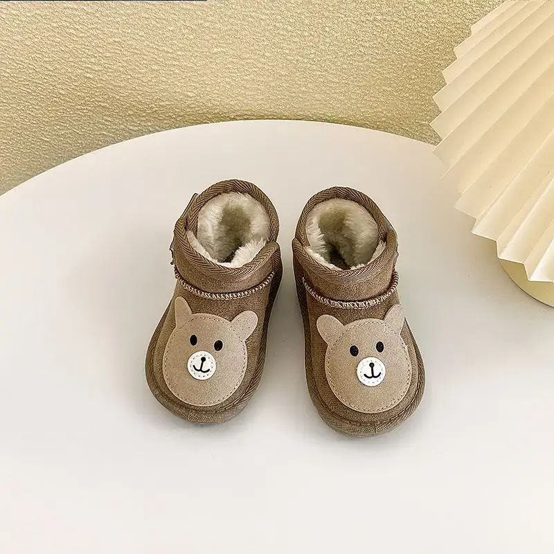 Baby Velvet Snow Boots for Girls Winter Toddler Shoes — feature 7