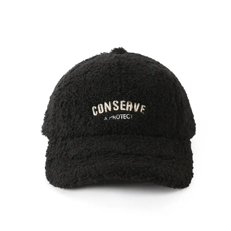 Warm Korean Style Plush Baseball Cap Large Head Circumference - Image 7
