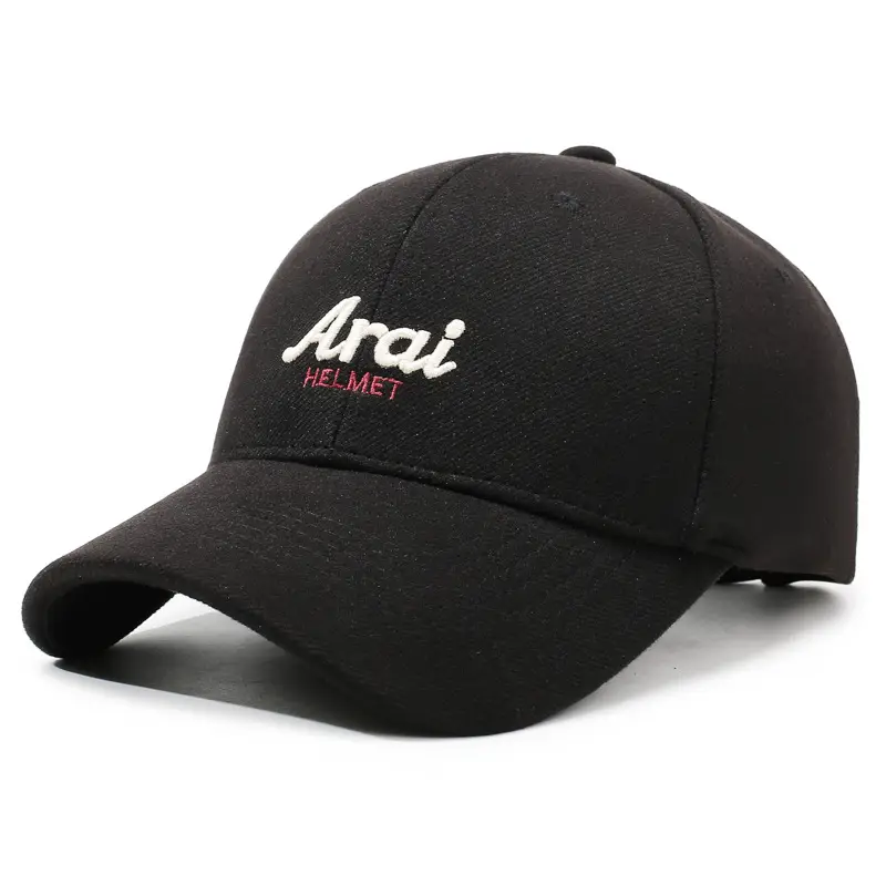 Men Embroidered Fleece Baseball Cap Winter Warm Outdoor - Image 5