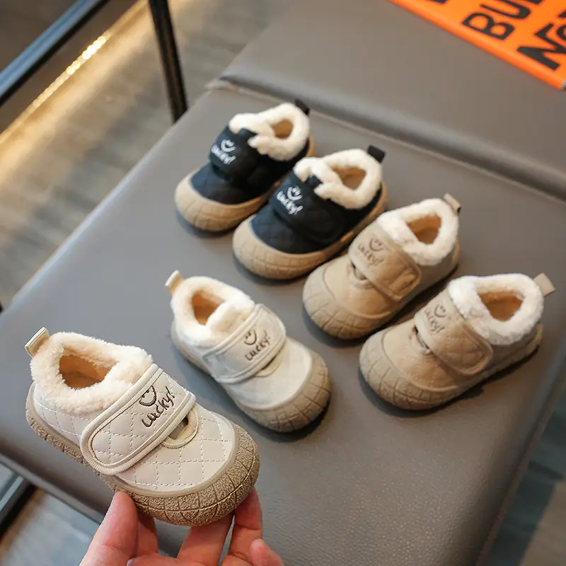 2025 New Baby Toddler Shoes Autumn Winter Breathable Soft Sole 0-1-2 Years Old