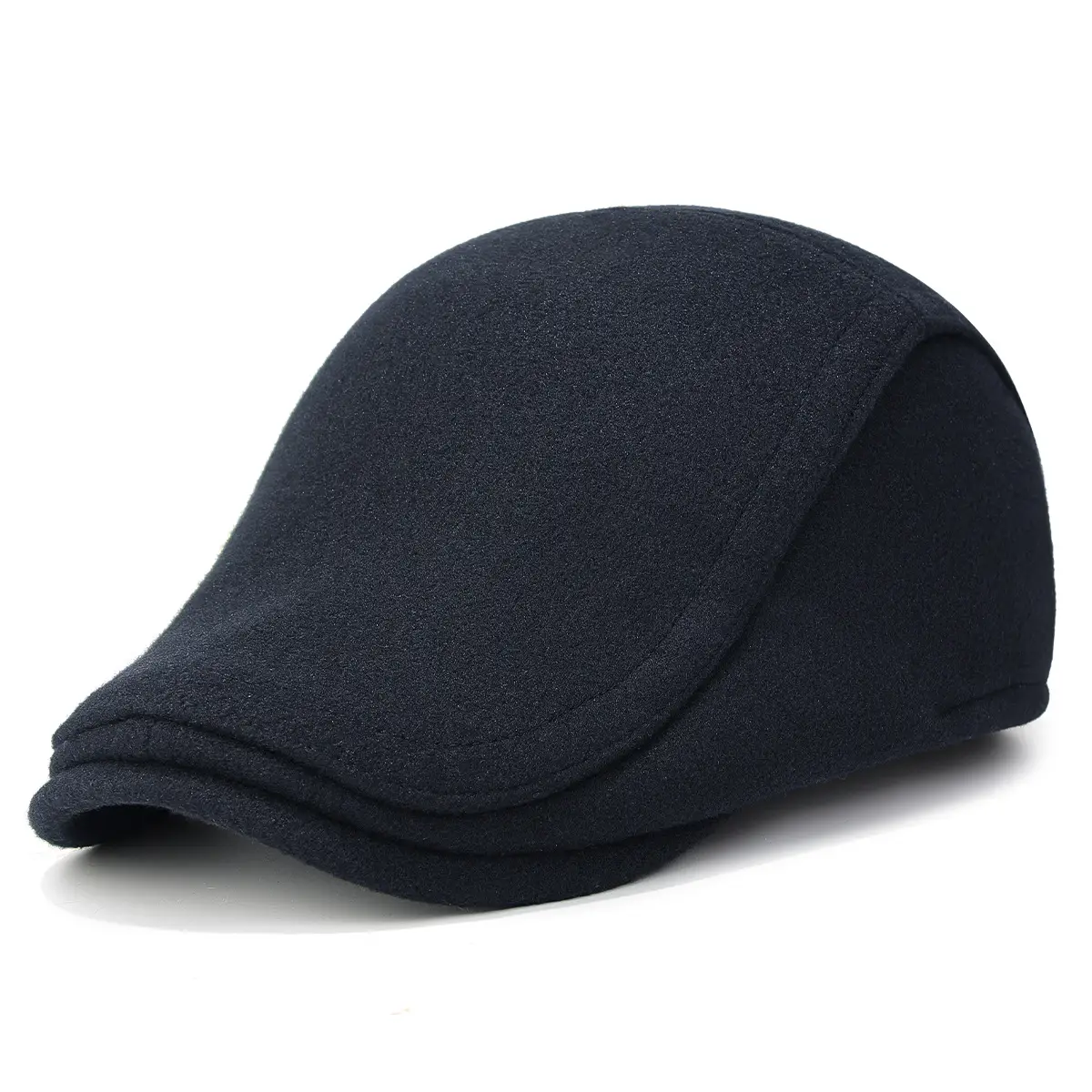 Winter Woolen Duck Cap for Men Cold Proof Retro Hat - Image 8