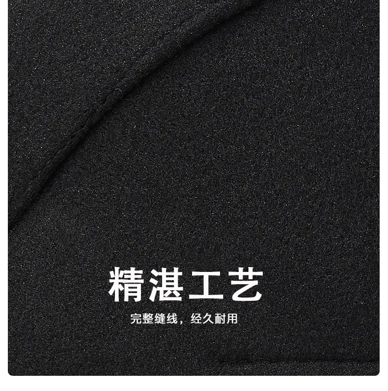 Winter Woolen Duck Cap for Men Cold Proof Retro Hat — feature 6