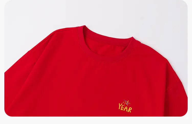 Dudu Kids White T-Shirt New Year Greeting Print — feature 28