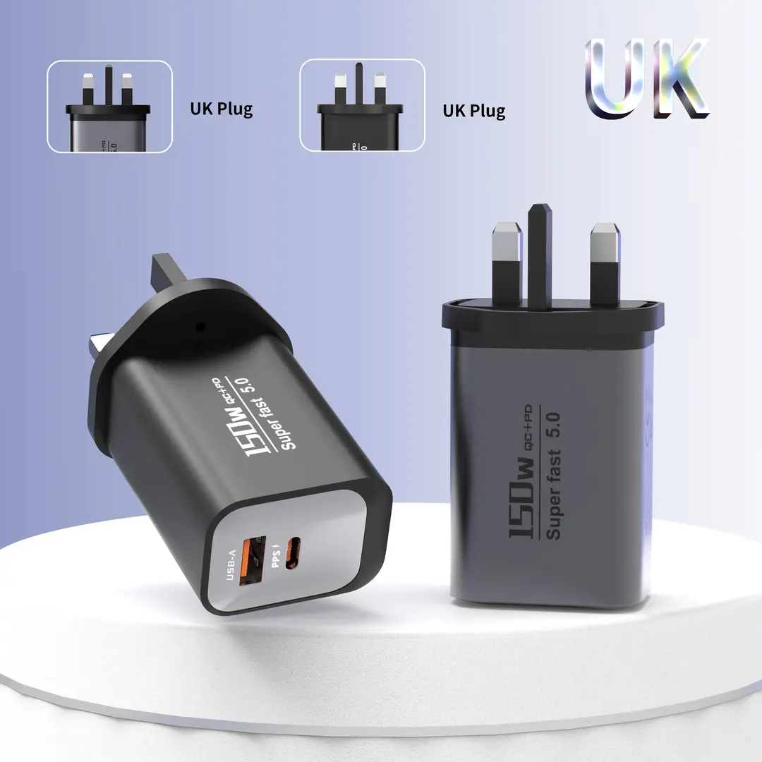 Factory Direct Sales New 150W Full Protocol Charger Travel Small Appliance Fast Charging Head Multi-Port A+C Charger — feature 13