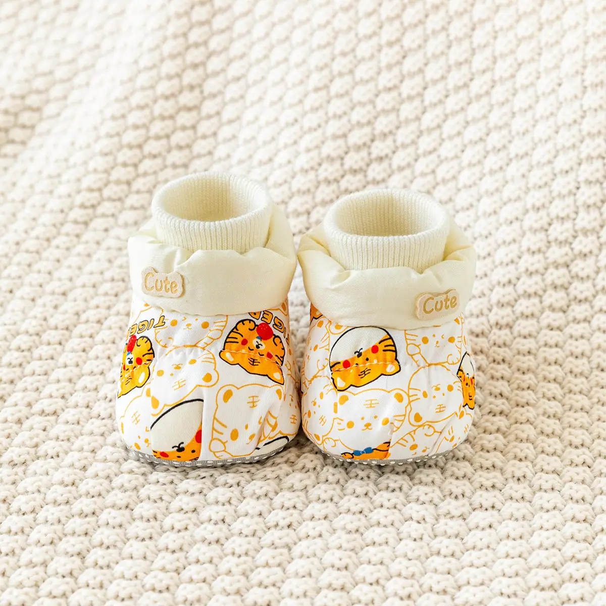 Jingqi Spring & Fall Baby Shoes Soft-Soled All-In-One 0-12M - Image 4