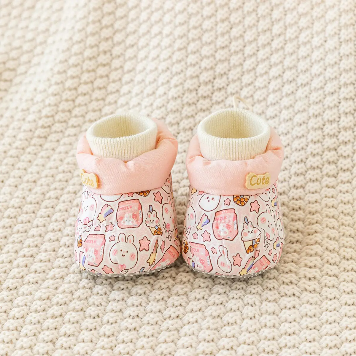 Jingqi Spring & Fall Baby Shoes Soft-Soled All-In-One 0-12M - Image 6
