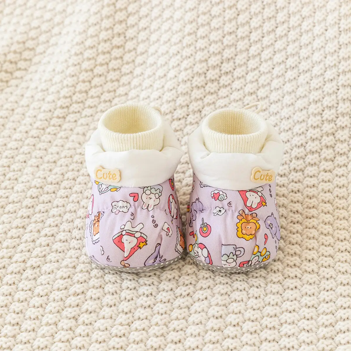 Jingqi Spring & Fall Baby Shoes Soft-Soled All-In-One 0-12M - Image 7