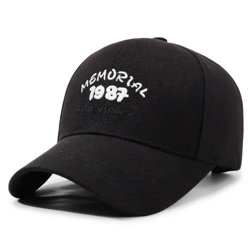 Vintage Washed Baseball Cap Brown 987 Embroidered