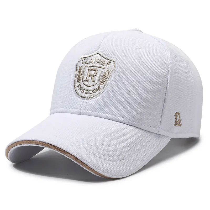 Black Baseball Cap with Silver Back for Men - Image 3
