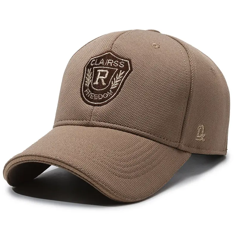 Black Baseball Cap with Silver Back for Men - Image 5