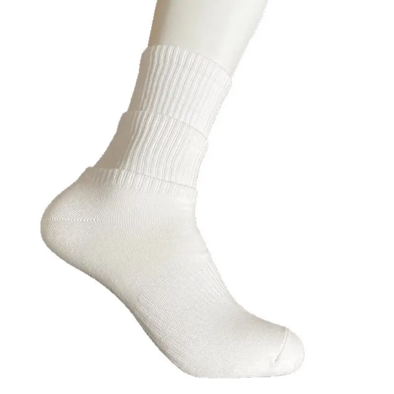 100% Pure Cotton Xinjiang Cotton Socks, Men's and Women's Sports Socks, Black and White Solid Color, Spring and Summer, All-Season, Student Anti-Odor Short Socks, Couple's Socks