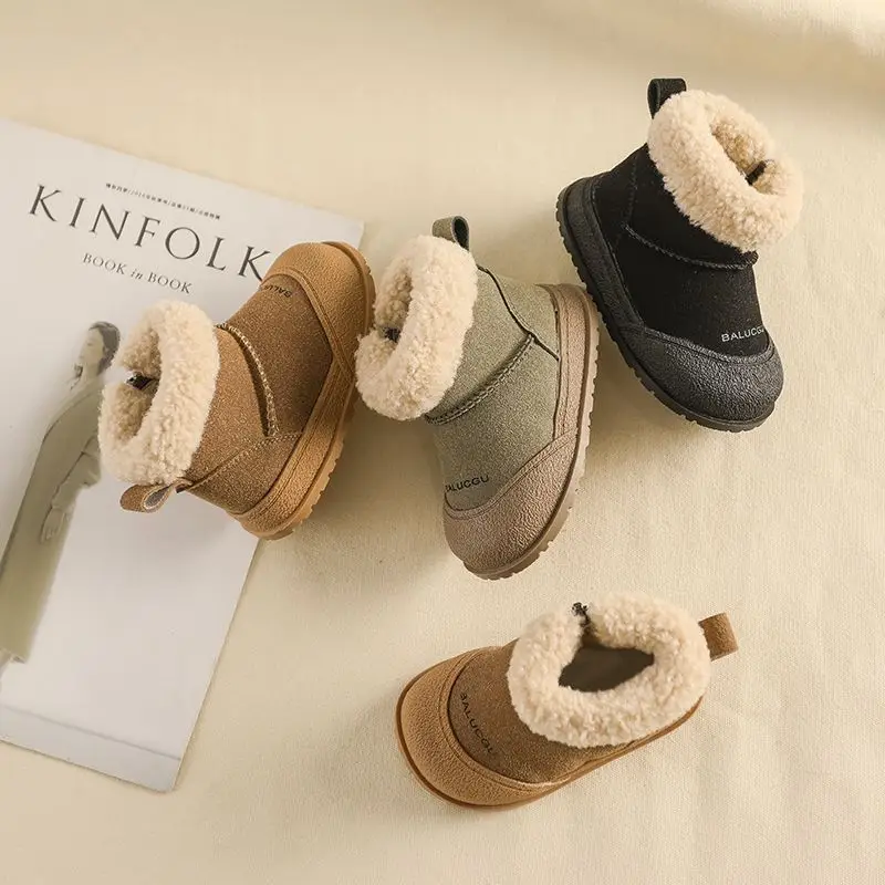 Baby Boys Snow Boots Warm Velvet Winter — feature 1