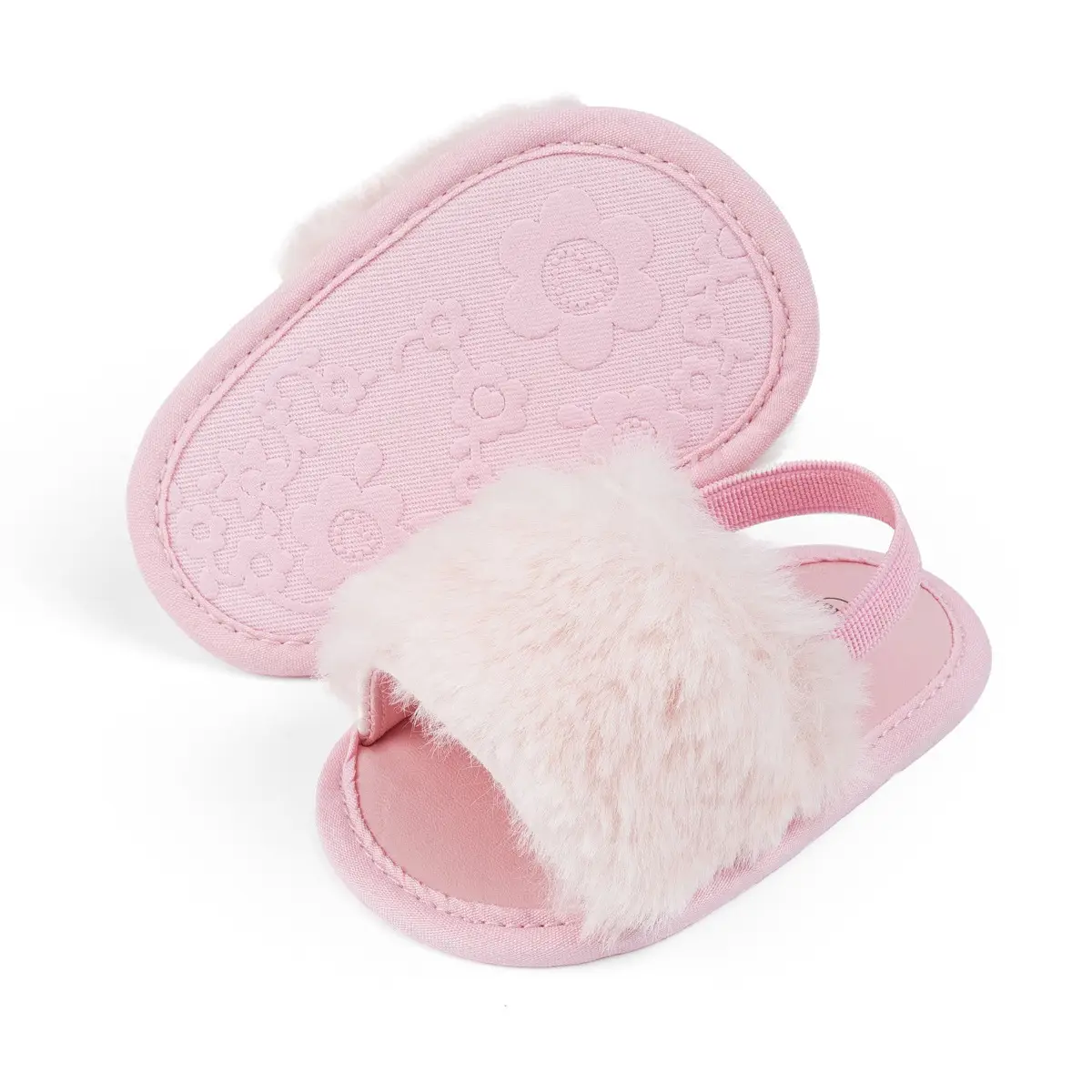 Baby Plush Slippers Soft Soled Non-Slip Winter