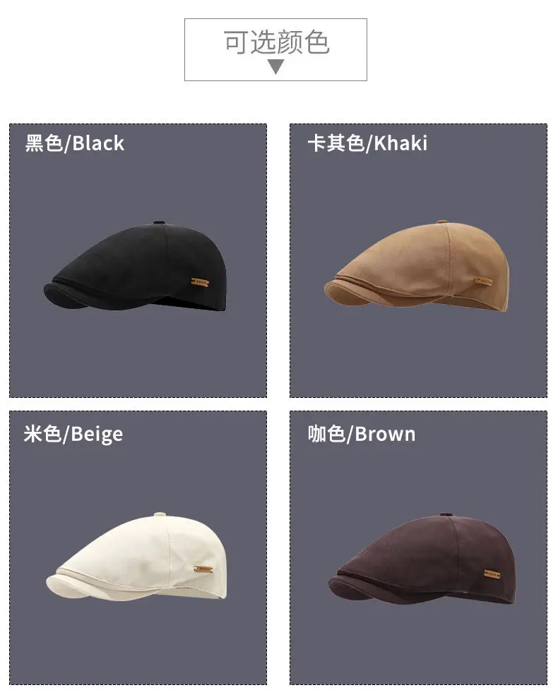Korean Style Reversible Hat for Women Spring Autumn — feature 8