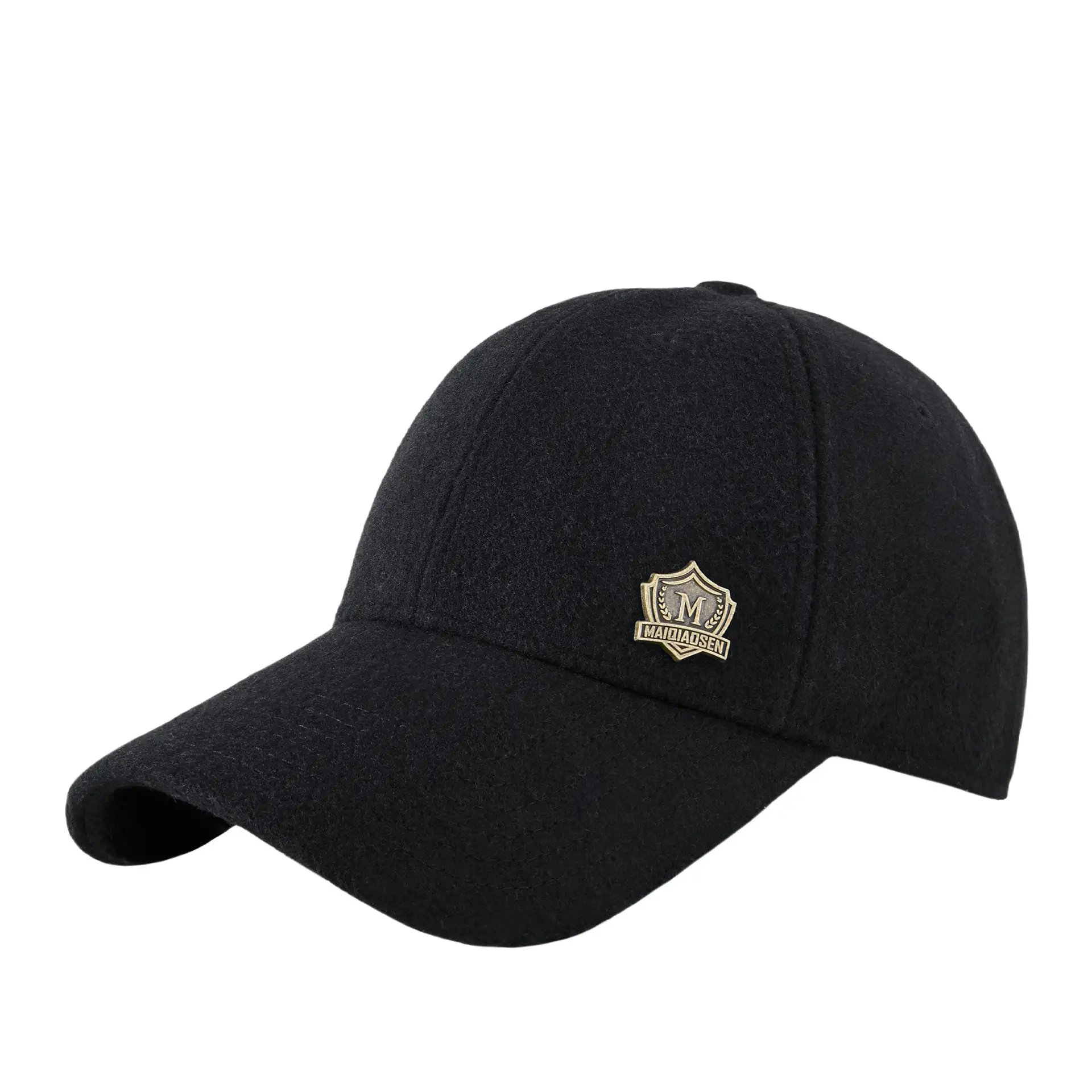 Winter Wool Baseball Cap for Men Cold Proof Snow Cycling - Image 8