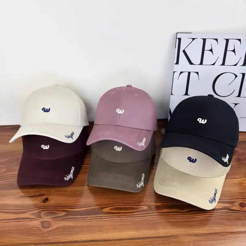 Korean Style 3D Embroidered Baseball Cap for Men Women — feature 3