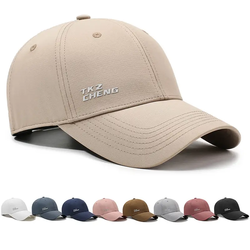 Men & Women Grey Mesh Baseball Cap Spring Summer - Image 11