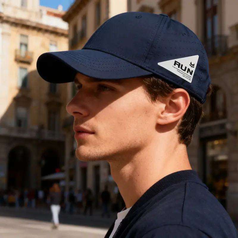 Men Mesh Baseball Cap Sunshade Peak Summer Travel Sports Cycling Running Hat - Image 11