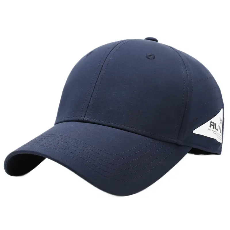 Brown Mesh Baseball Cap with Peaked Cap - Image 14