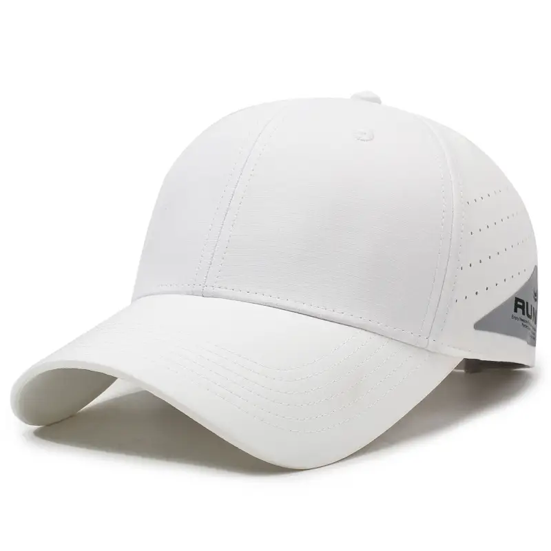 Brown Mesh Baseball Cap with Peaked Cap - Image 2