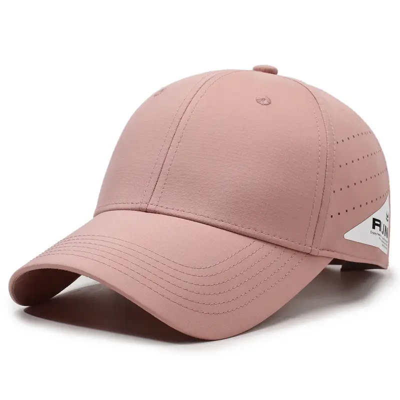 Brown Mesh Baseball Cap with Peaked Cap - Image 9