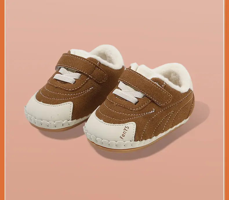 Winter Baby Shoes for Women Soft Fleece Lined Toddler Shoes — feature 24
