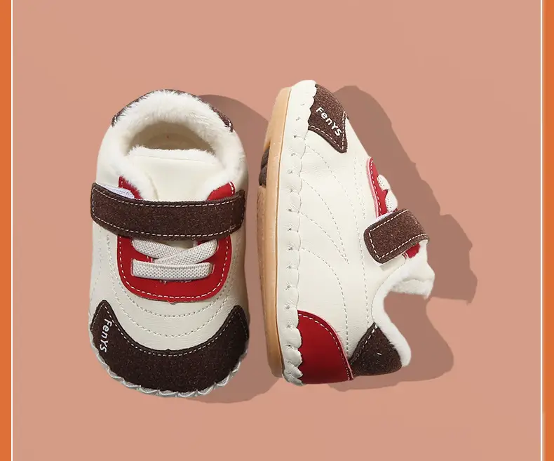 Winter Baby Shoes for Women Soft Fleece Lined Toddler Shoes — feature 28