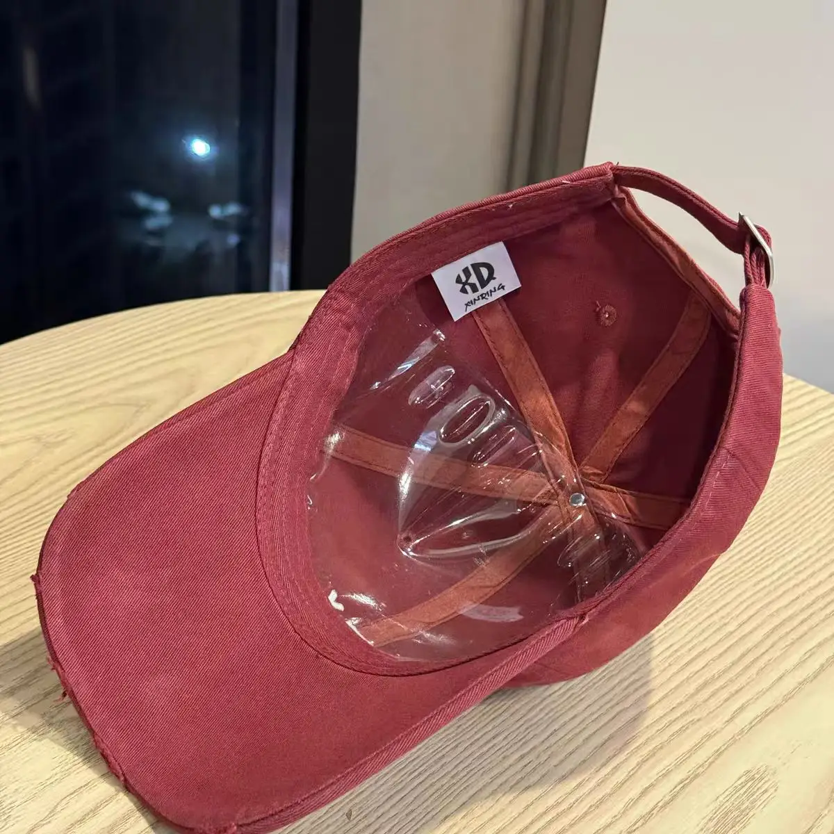 American Retro Distressed Hats for Men Women Light Grey H — feature 17
