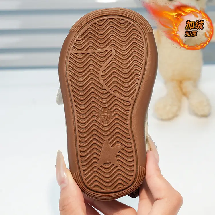 Winter Bow Baby Shoes for Girls 0-3Yr Warm Cotton — feature 17