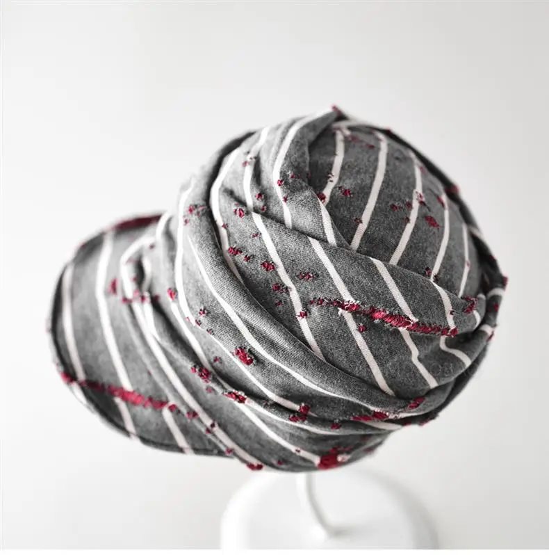 Retro Striped Ripped Baseball Cap for Women — feature 1