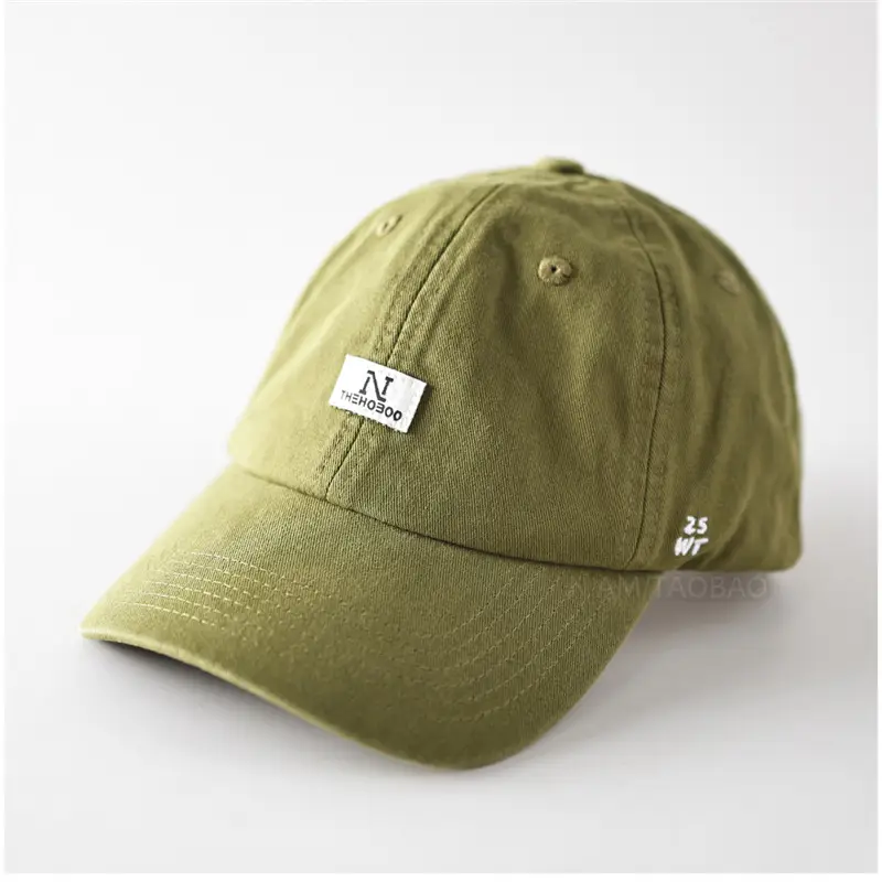 Pink Patch N Logo Baseball Cap for Men Women