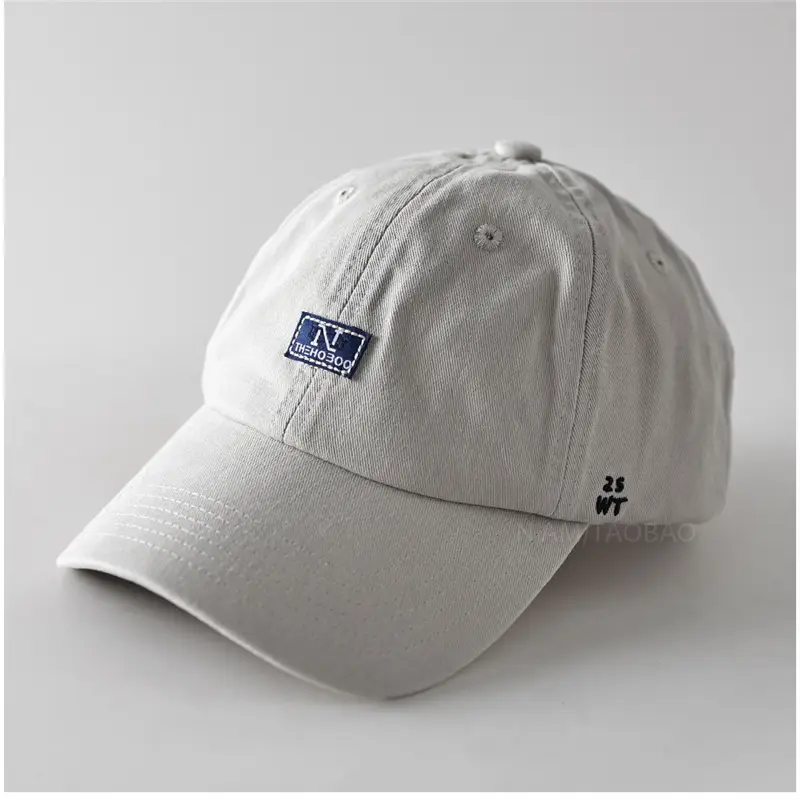 Pink Patch N Logo Baseball Cap for Men Women