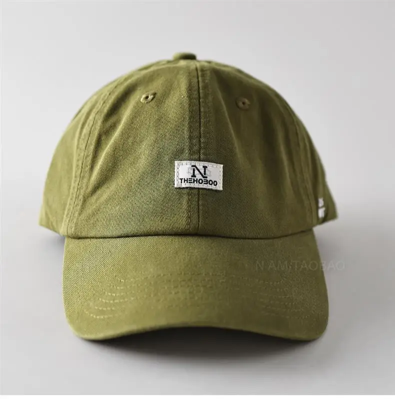 Pink Patch N Logo Baseball Cap for Men Women — feature 13